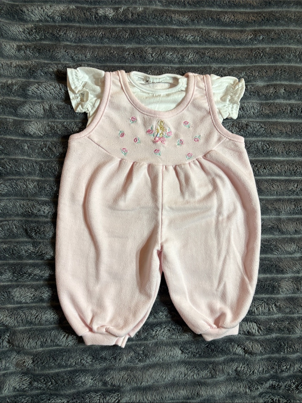 Vintage Peter Rabbit Romper with Under-Shirt